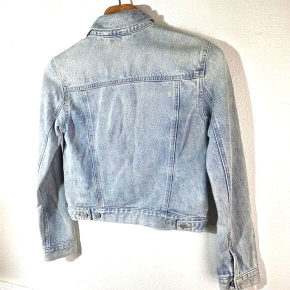 Womem's GAP 1969 Blue Cotton Denim Button Up Jacket Size XS - Picture 4 of 11
